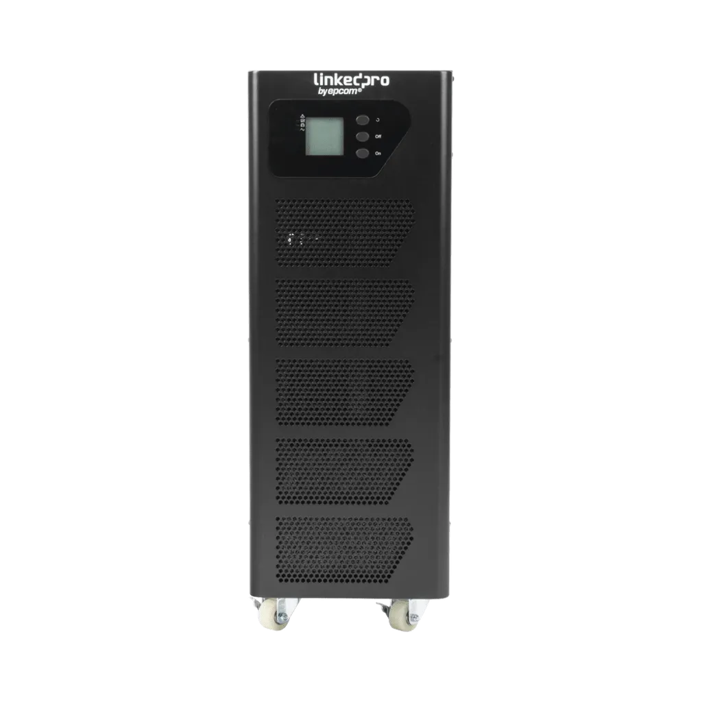 UPS de 6000 VA, Online Doble Conversión, 200 - 240 Vac de Entrada, Fase Dividida 120V/120V + N, sin Baterías con Kit de Cables de Conexión de Baterías